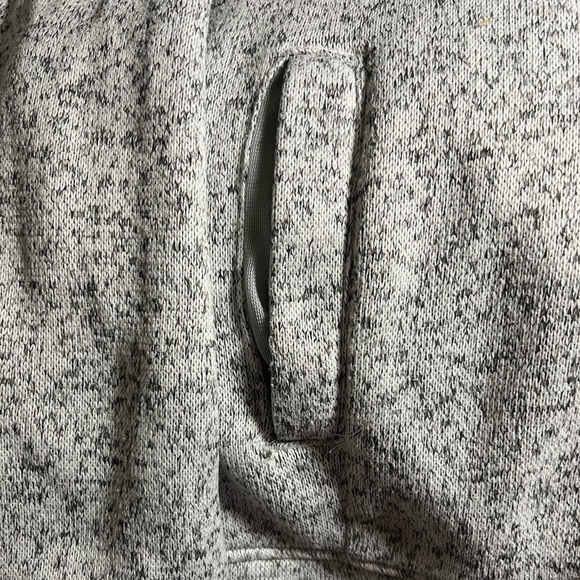 Collegiate Sports Apparel Oregon Ducks Gray Knit Fleece Sweater Pullover - Picture 4 of 6